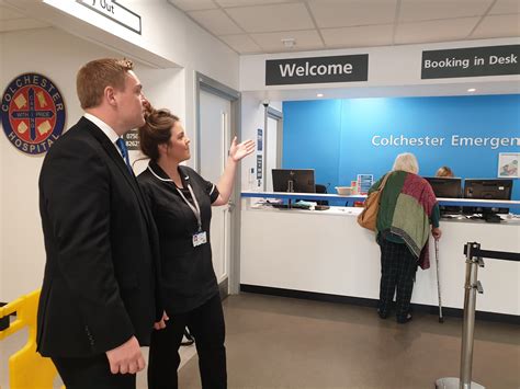 Visit To Colchester S New A E And Urgent Care Centre Will Quince