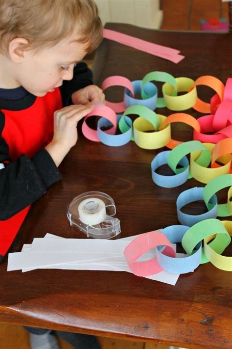 Spring Paper Rainbow | Fine motor activities for kids, Preschool arts ...
