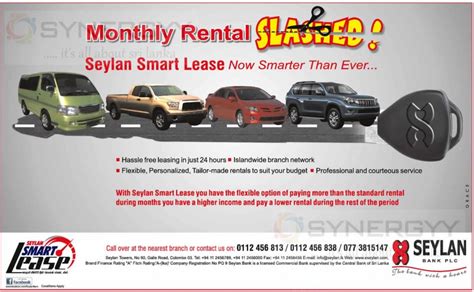 Now available for purchase, rent or lease to elevate your marketing or advertising campaign. Seylan Bank Smart Leasing Facilities for Automobiles in ...
