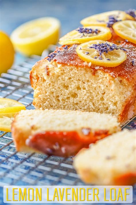 Easy Lemon Lavender Loaf Recipe Happy Foods Tube