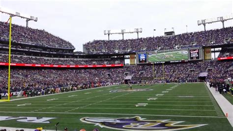 Finding Our Seats At Ravens Game Youtube