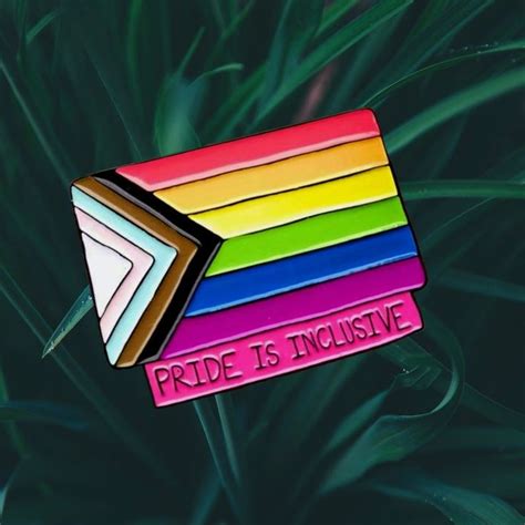 Progress Pride Pin Progress Pride Inclusive Flag Philly Enamel Pins