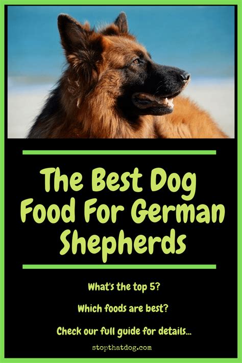 Gary's best breed german dog diet derives most of its animal protein from chicken meal. The Best Dog Food for German Shepherds - Stop That Dog!