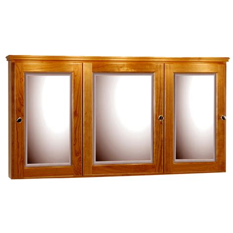 Although it may seem simple, there are a number of things you need to consider when choosing a medicine cabinet. Strasser Woodenworks 48-Inch Rounded Profile Tri-View ...