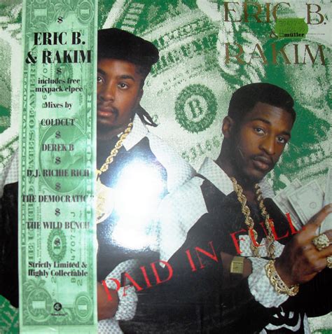 Page 2 Eric B And Rakim Paid In Full Vinyl Records Lp Cd