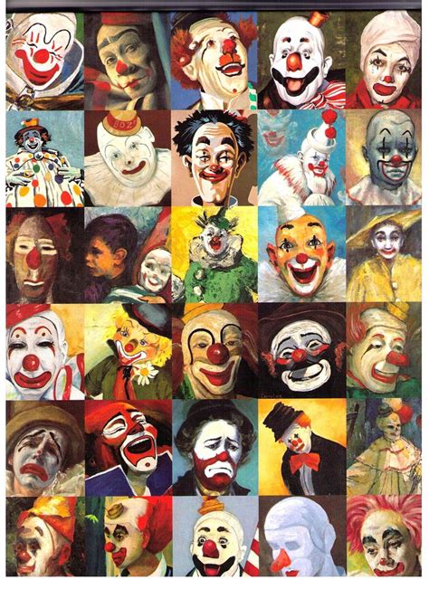 Clown Paintings Back Cover Clown Paintings Creepy Clown Clown Pics