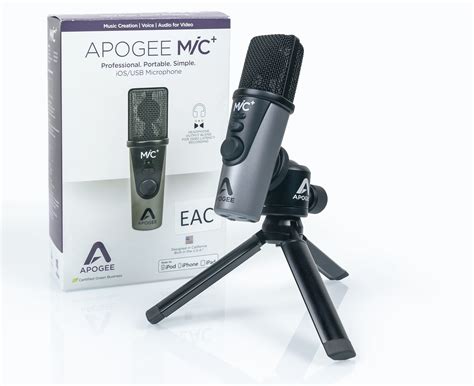 Apogee MiC Plus и Apogee HypeMiC — портативные USB-микрофоны для работы ...