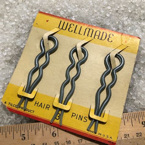 Vintage Hair Pins Still In Package Vintage 1930s 1940s Hair Etsy
