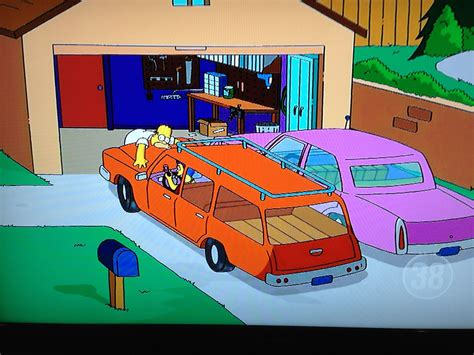 In The Simpsons Intro The Reason Marge Hits Homer With Her Car Is