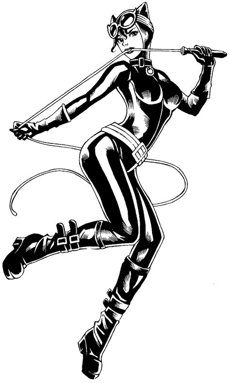How To Draw Dc Comics Catwoman With Easy Step By Step