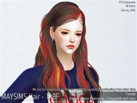 May Sims May Hair 148f Retextured Sims 4 Hairs Sims Sims 4 Sims