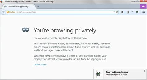 Automatically Switch Proxies In Firefoxs Private Browsing Mode