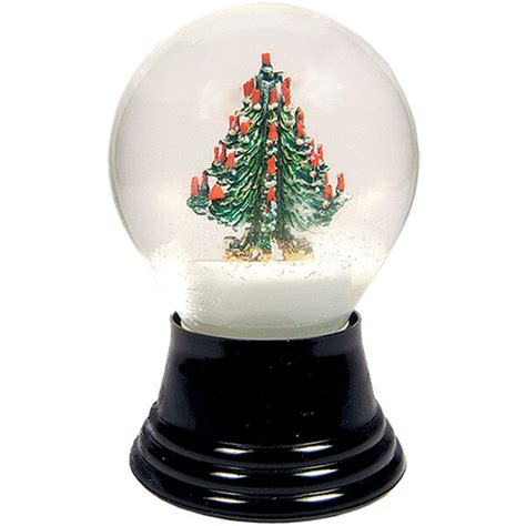 Alexander Taron Medium Christmas Tree Snow Globe And Reviews
