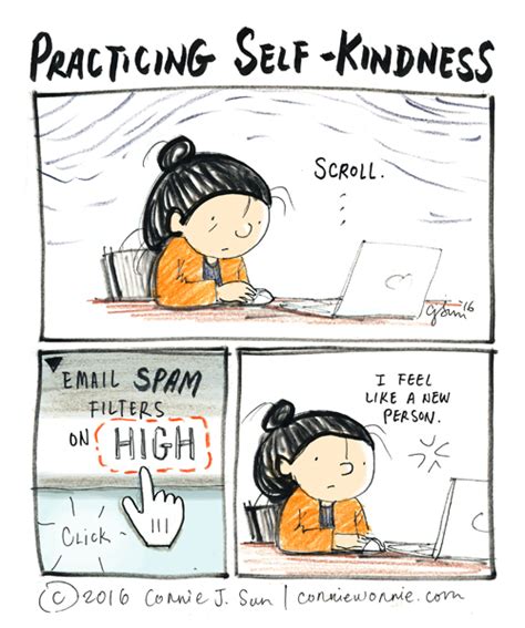 Cartoonconnie Comics Blog Practicing Self Kindness