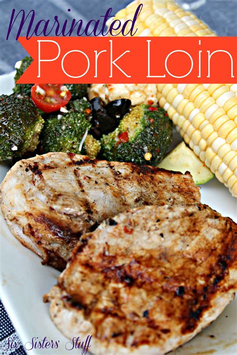 You can marinate a whole pound in the same amount of marinade used to marinate the 8 ounces in this recipe and have enough cooked tenderloin for 2 dinners (for 2 people). Marinated Pork Loin | Recipe | Pork recipes, Food recipes ...