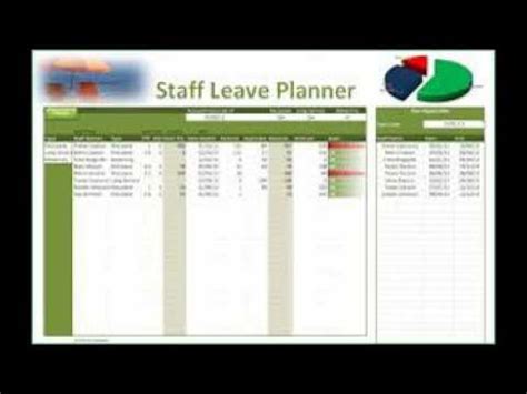 It can also make the employees more productive and less stressed. Employee Leave Record Template Excel - YouTube