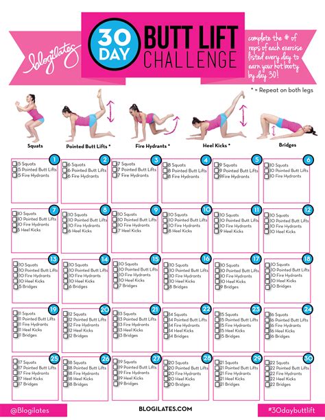 Blogilates 21 Day Challenge 2024 Calendar Helen Orella