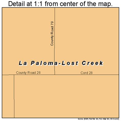 La Paloma Lost Creek Texas Street Map 4841422