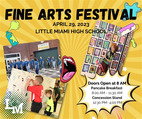 fine arts festival to be held april 29th