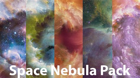 Flying Through A Beautiful Nebula In An Endless Space By Anatar Videohive