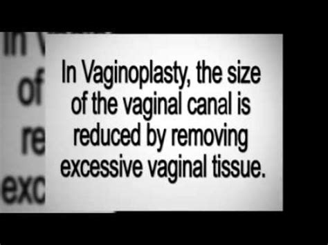 What Is The Difference Between Vaginoplasty And Labiaplasty Youtube