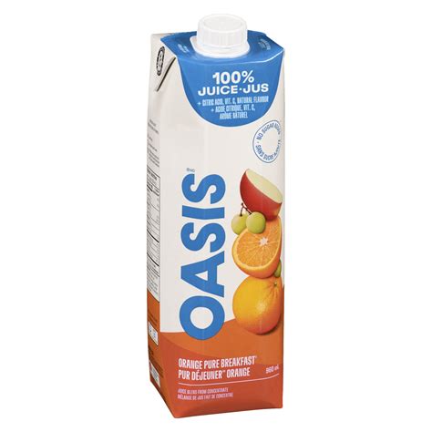 Oasis Juice Nutrition Facts - storycog