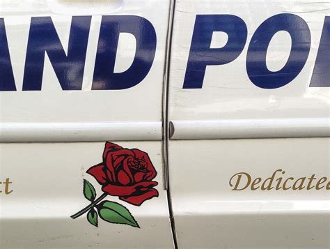 Pdx Police Cruiser Rose Keeping Portland Safe And Beautiful Seriously The Most Down To Earth
