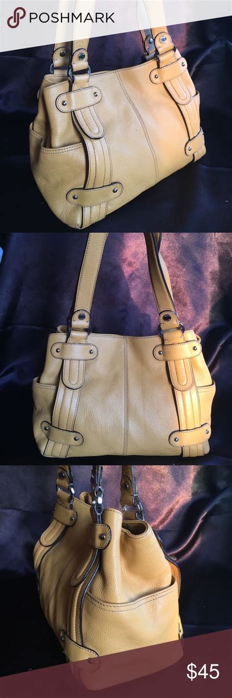 Vintage Tignanello Leather Shoulder Bag Euc Leather Shoulder Bag
