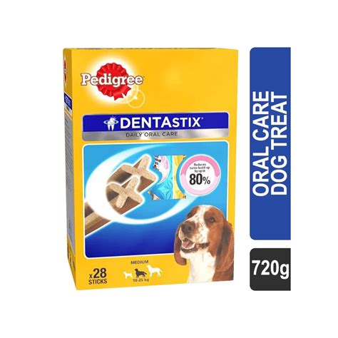 Pedigree Dentastix Medium Breed 10 25 Kg Oral Care Dog Treat Price