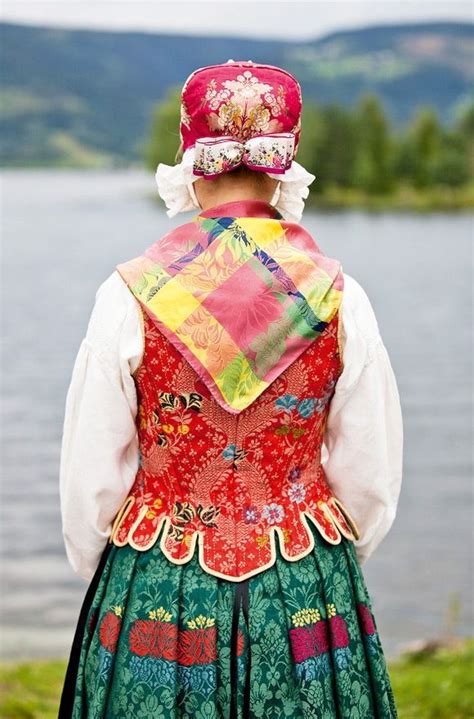 National Costume Bunad From Hedmark County In Norway Scandinavian Costume Folk Costume