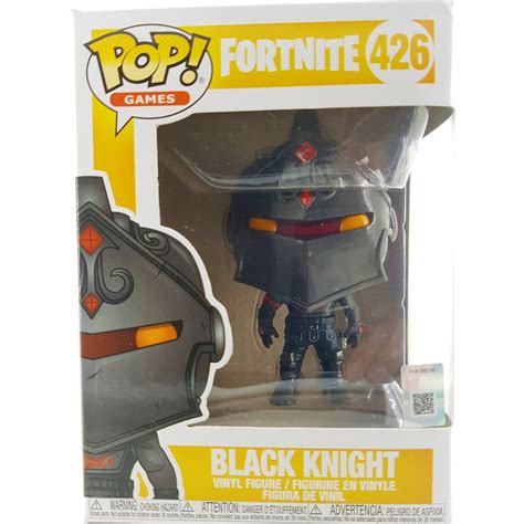 Games Fortnite Black Knight 426 Vinyl Figure With Protector Funko Pop
