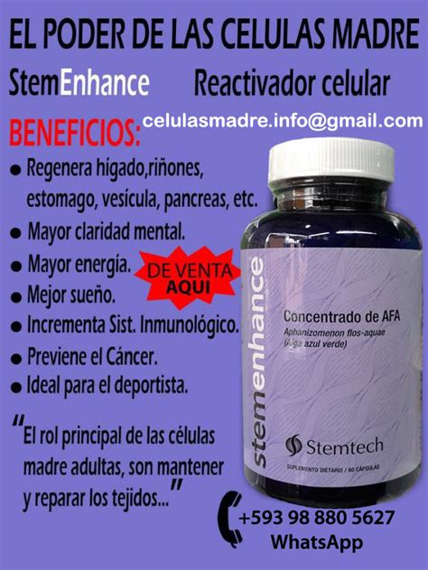 Stemtech Colombia Activador De Celulas Madre Renovacion Celular Con