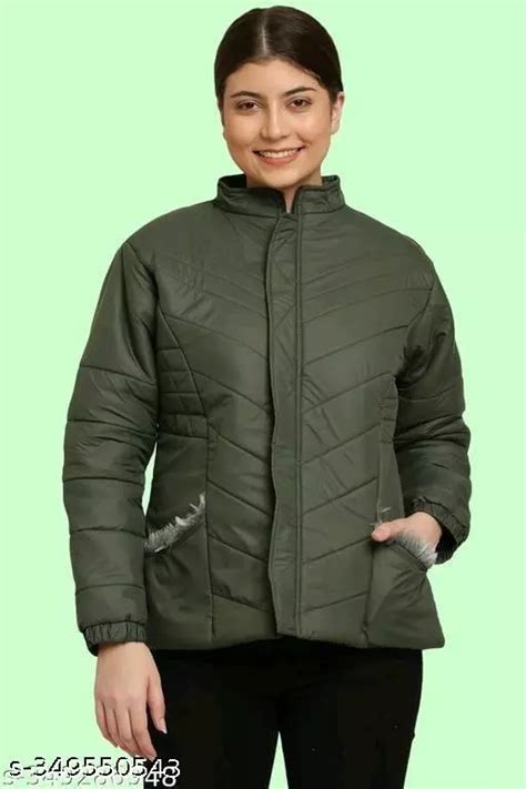 sleeve solid women jacket