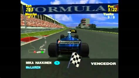 Formula One 99 Psx Una Partidilla A Cap 5 Youtube