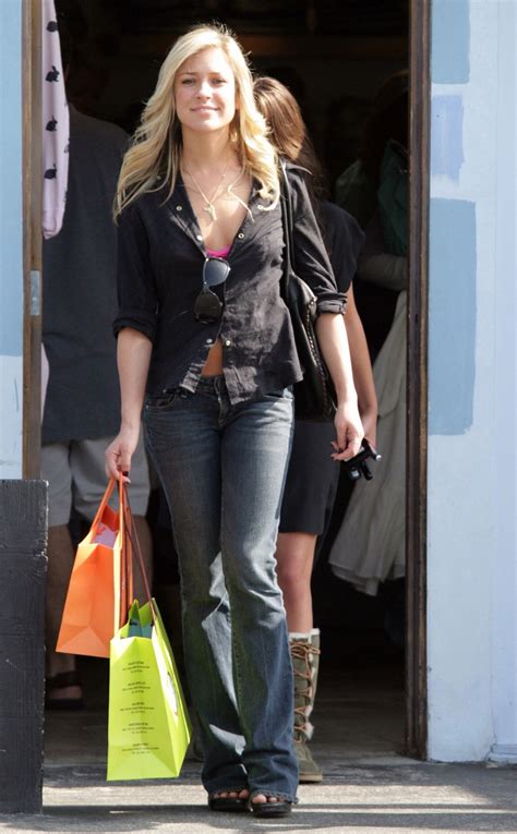 Button Down Denim Look Kristin Cavallari Kristin Cavallari Denim Button Down Bell Bottom Jeans