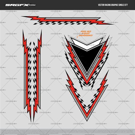 Vector Racing Graphic 077 School Of Racing Graphics