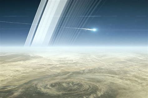 Nasa Cassini Video Saturn Probe Explodes As Scientists Crash Spaceship
