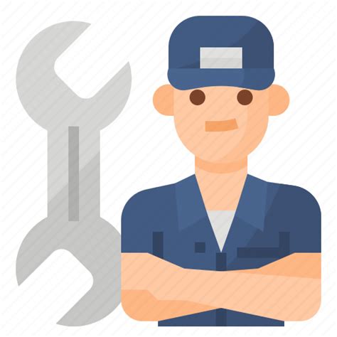 Avatar Mechanic Occupation Service Icon Download On Iconfinder