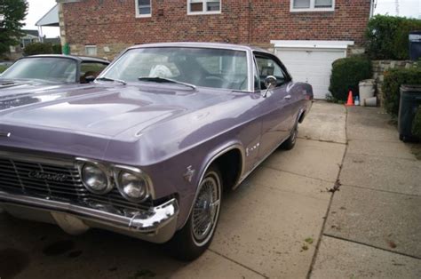 1965 Chevrolet Impala Two Door Sport Coupe Evening Orchid For Sale