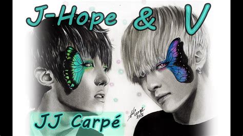 Lion drawing png guitar drawing png wine glass drawing png bts tumblr png pumpkin drawing png sword drawing png. JHope & V / BTS (VHope) (Speed Drawing) By JJ Carpé - YouTube