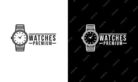 Premium Vector Watch Logo Design Template Vector Repair Service