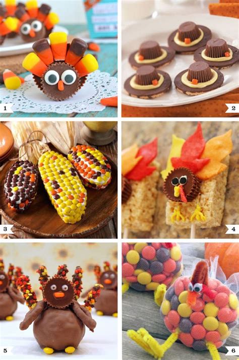 Cute Reeses Recipes For Thanksgiving Chickabug Thanksgiving Treats