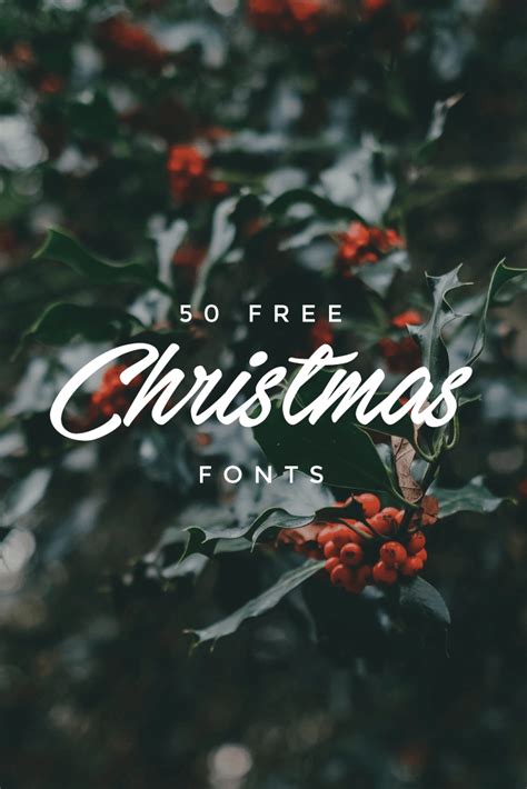 50 Free Christmas Fonts To Download Canva Christmas Fonts Free