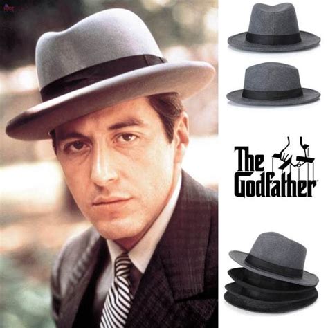 Michael Corleone Homburg Hat Homburg Hat Classic Hats Hats