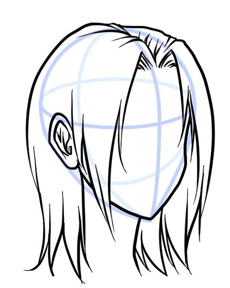 Quick Tutorial On How To Draw Different Hair Textures In Manga By