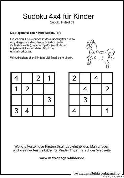Sammlung von kleine schule • zuletzt aktualisiert: 24 best images about SUDOKU on Pinterest | 4x4, Sudoku ...