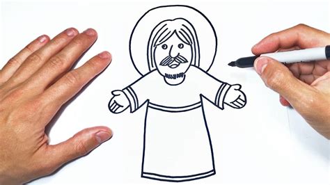 How To Draw Jesus Christ Step By Step