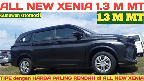 All New Xenia M Mt Daihatsu Xenia M Mt Review Indonesia