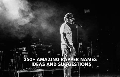 Rapper Names Ideas Cool Rapper Names Creative Rapper Names