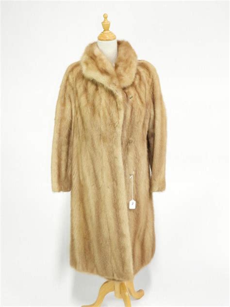murrays auctioneers lot 75 ladies vintage eatons full length chestnut mink coat medium